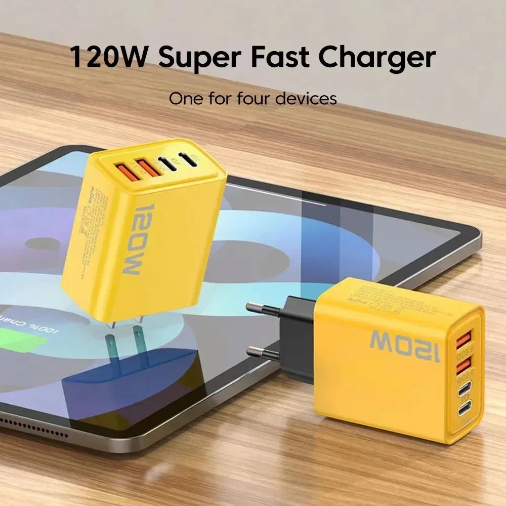 120W Quick Charge Wall Adapter
