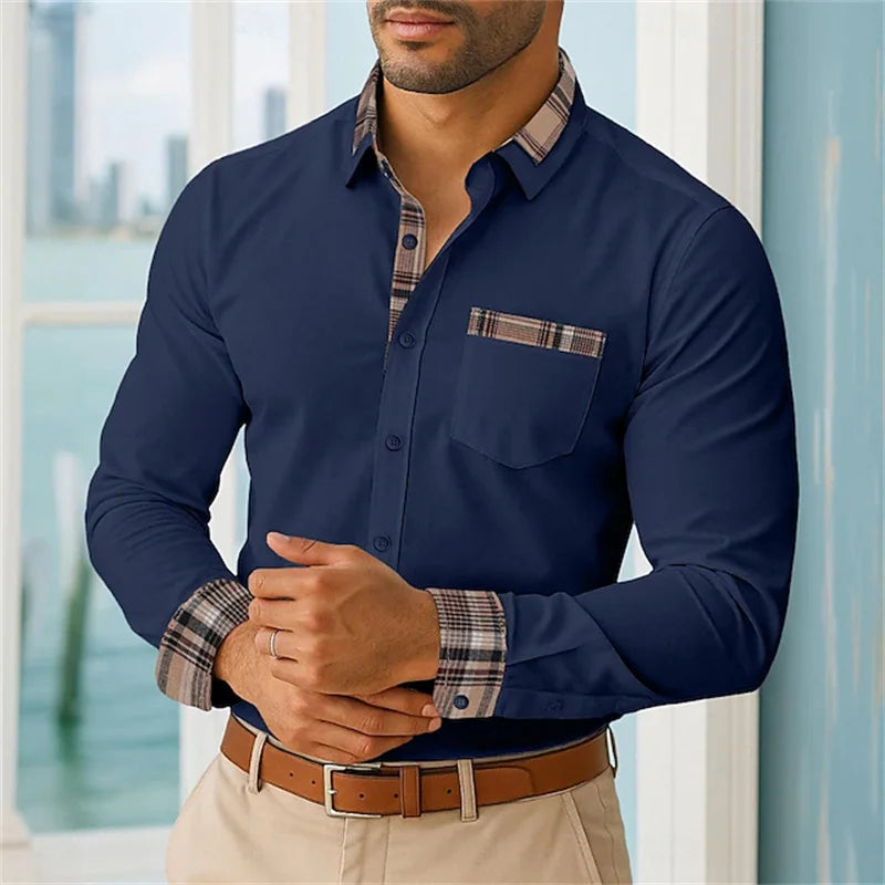 Men's Long Sleeve Casual Shirt