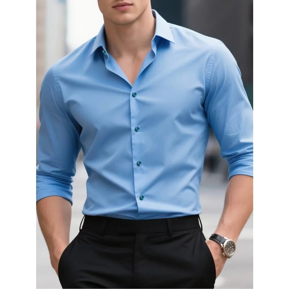 Men’s Four-Season Business Shirt