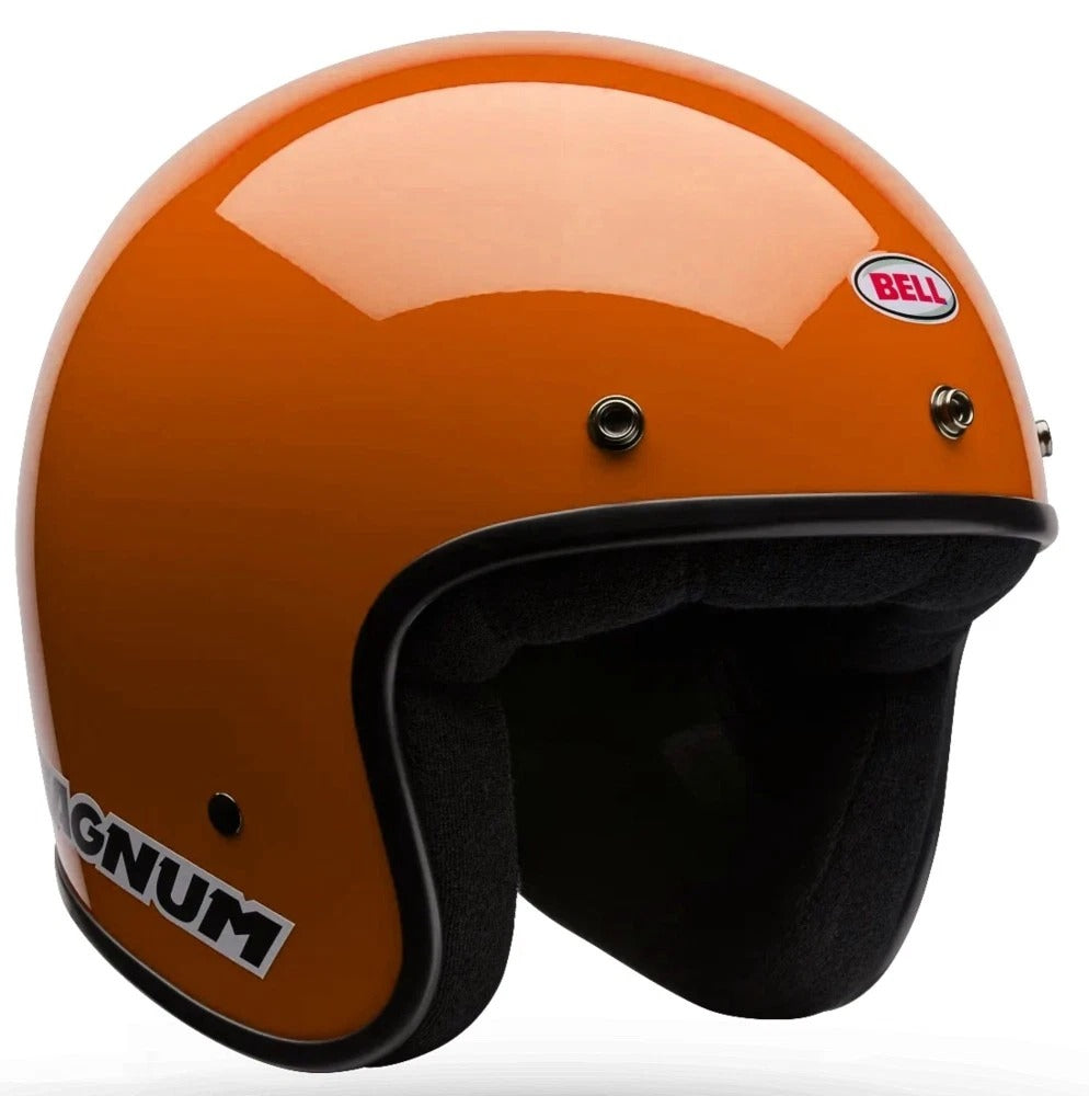 Bell Magnum Orange Motorcycle Helmet
