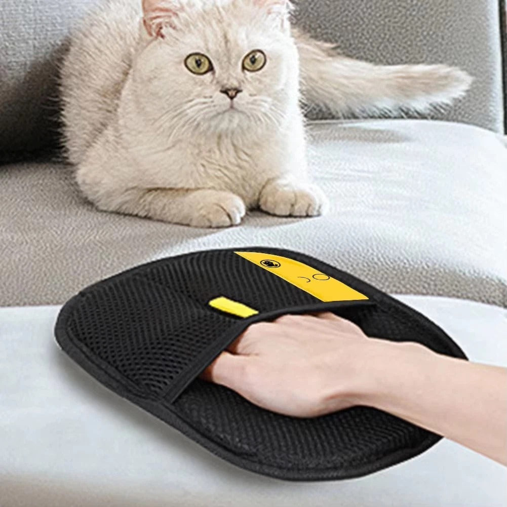 Pet Grooming Hair Remover Gloves