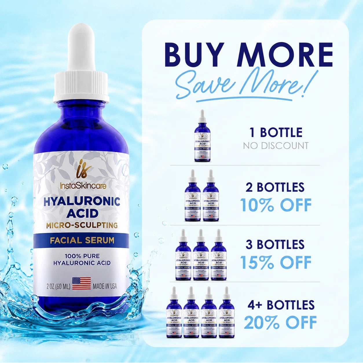 Pure Hyaluronic Acid Face Serum
