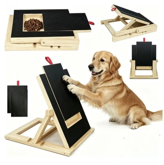 Wood Dog Nail Scratch Pad