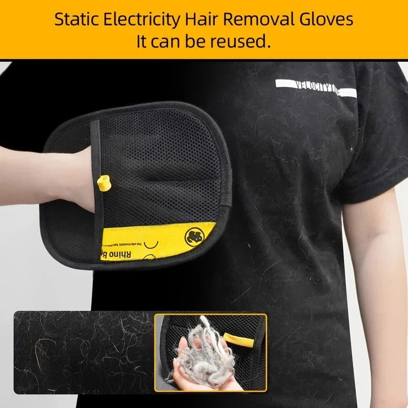 Pet Grooming Hair Remover Gloves