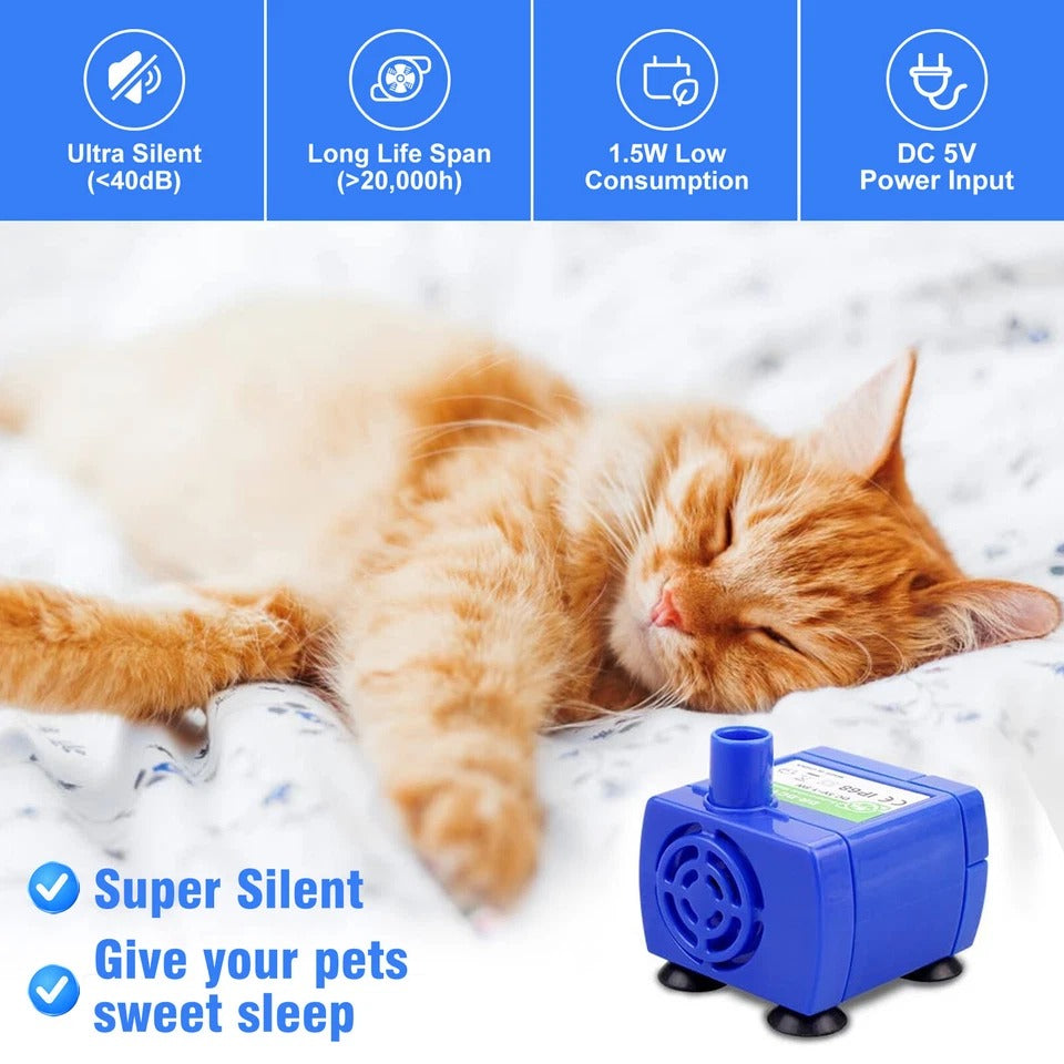 USB Rechargeable Pet Water Pump