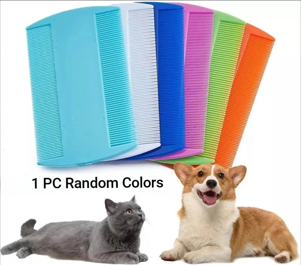 Double Sided Pet Flea Comb