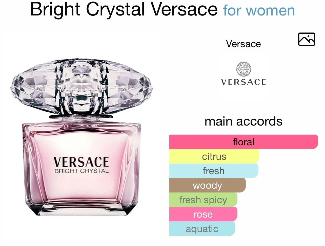 Versace Bright Crystal Women Perfume